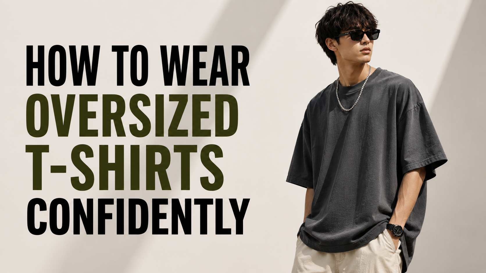 How to Choose the Right Oversized T-Shirt Size Without Looking Too Baggy